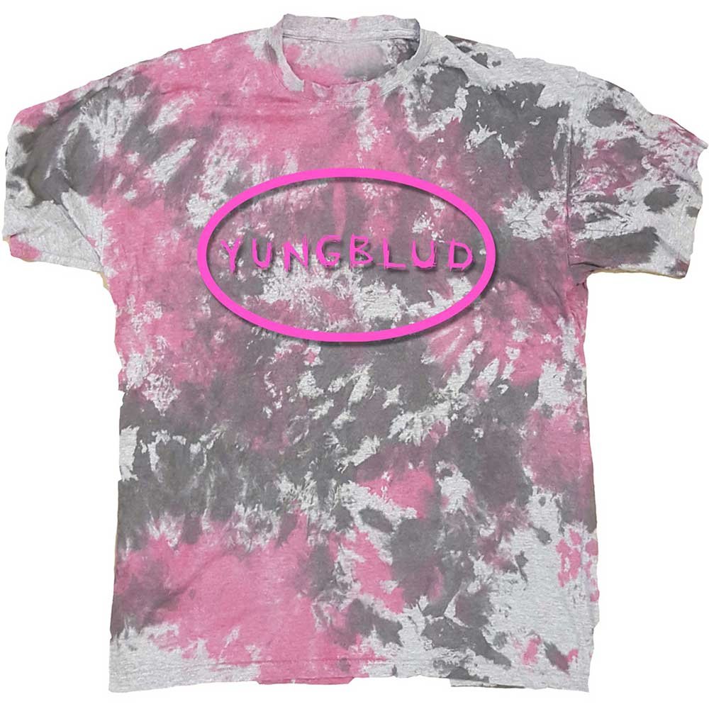 Yungblud - Scratch Logo Oval Herren T-Shirt - Mehrfarben